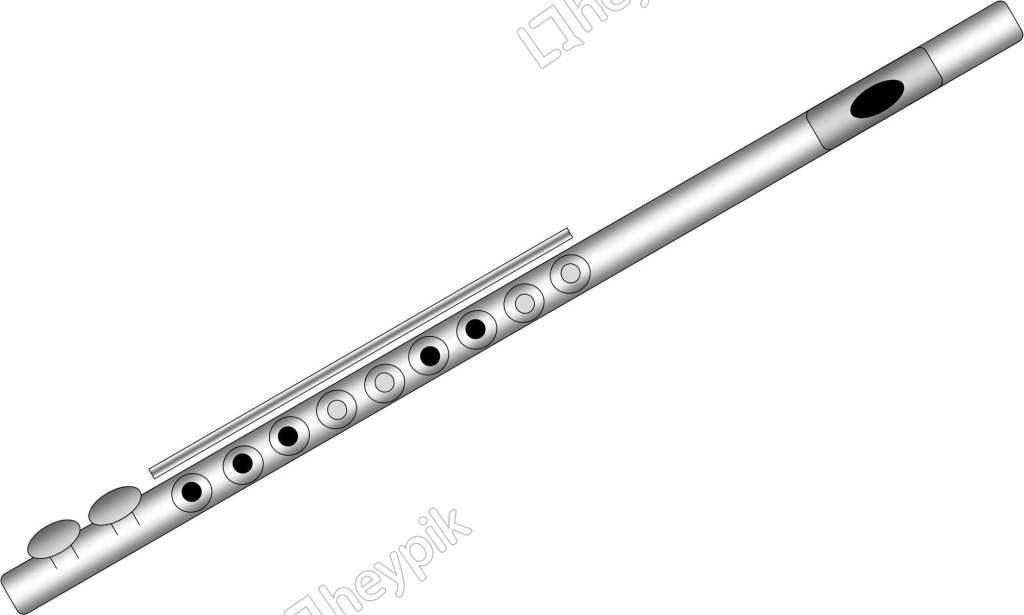 1024x615 Download Free Png Silver Flute Png Element Free Png Download