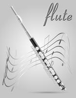 156x200 Flute Free Vector Art