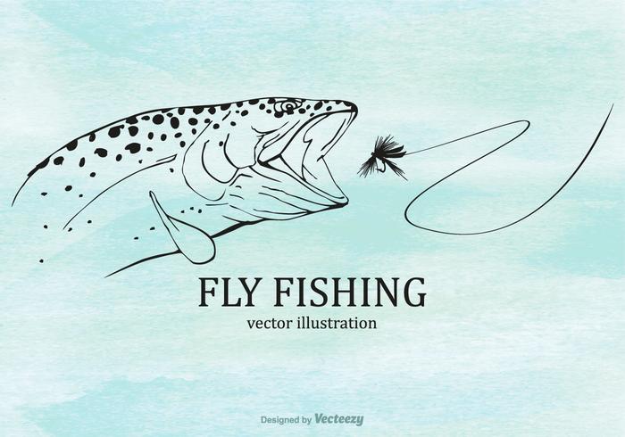 700x490 Fly Fishing Free Vector Art