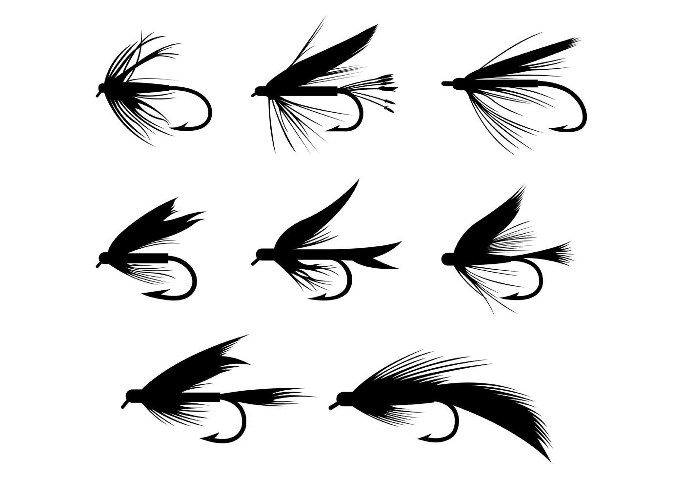 Download Fly Fishing Silhouette Vector at Vectorified.com ...