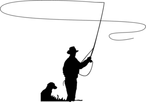 300x210 Collection Of 'fly Fishing Silhouette' Download More Than