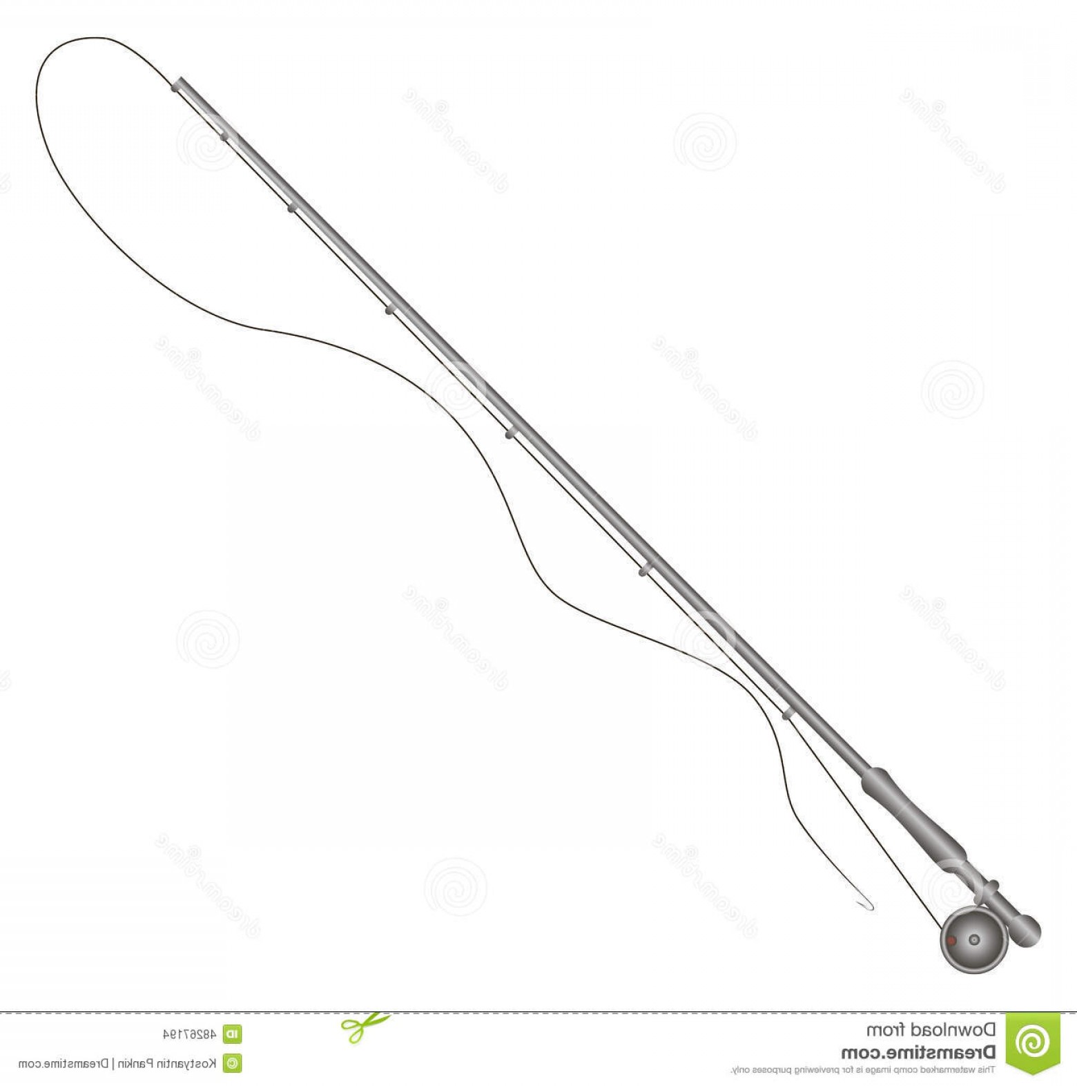 Stock Illustration Rod Fly Fishing Reel Vector Illustration Image 1560x1572 Stock Illustration Rod Fly Fishing Reel Vector Illustration Image