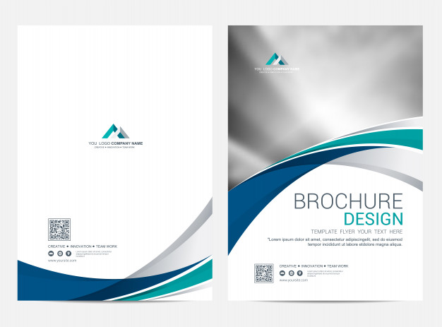 626x463 Brochure Template Flyer Design Vector Background Vector Premium