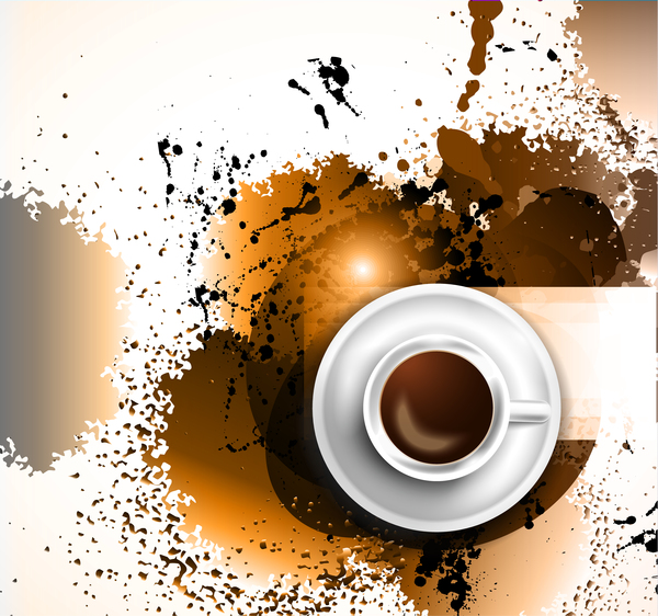 600x562 Coffee Flyer Background Vector Free Download