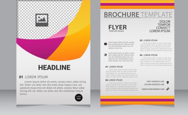 603x368 Flyer Free Vector Download