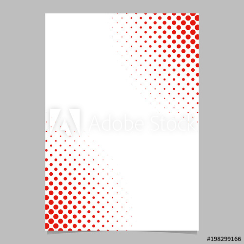500x500 Halftone Dot Pattern Flyer Template