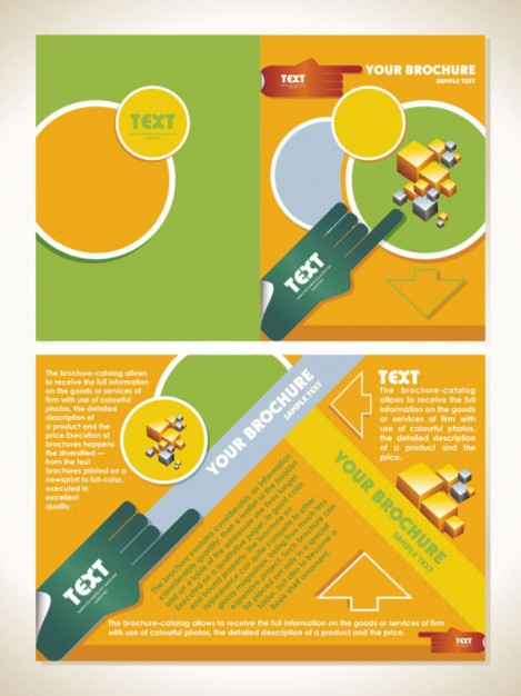 Free Brochure Vector Design Templates 469x626 Free Brochure Vector Design Templates