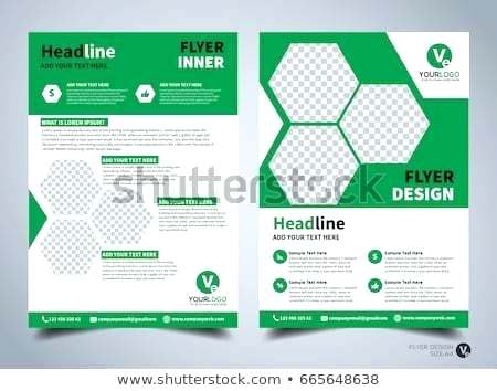 450x354 Flyer Design Template Vector Leaflet Design Stock Flyer Design