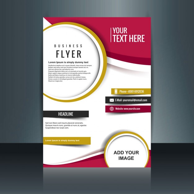 626x626 Beautiful Business Brochure Vector Free Download