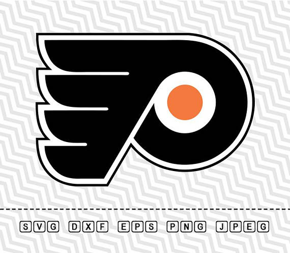 570x497 Philadelphia Flyers Logo Vector Layered Silhouette