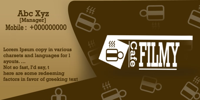 680x340 Design Visiting Card, Flyers, Logo, Vector In Hours