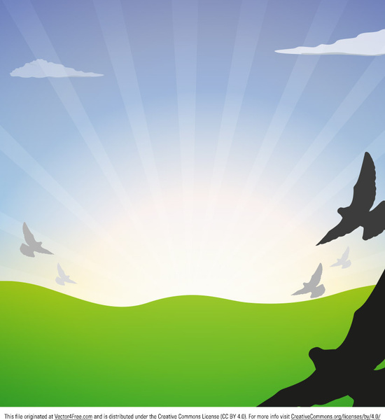 Flying Bird Vector Landscape Vector Landscape Free Vector Free 550x600 Flying Bird Vector Landscape Vector Landscape Free Vector Free