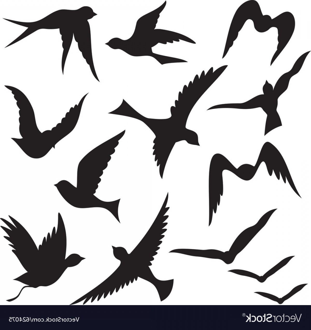 Set Of Flying Birds Vector Soidergi 1200x1272 Set Of Flying Birds Vector Soidergi