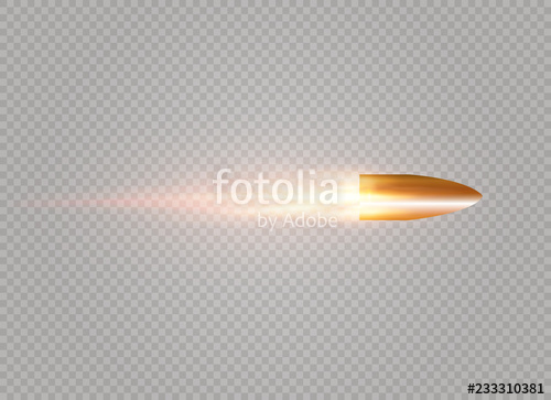 500x363 Flying Bullet With Stock Image And Royalty Free Vector