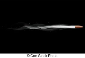 285x194 Bullet Flying Clipart