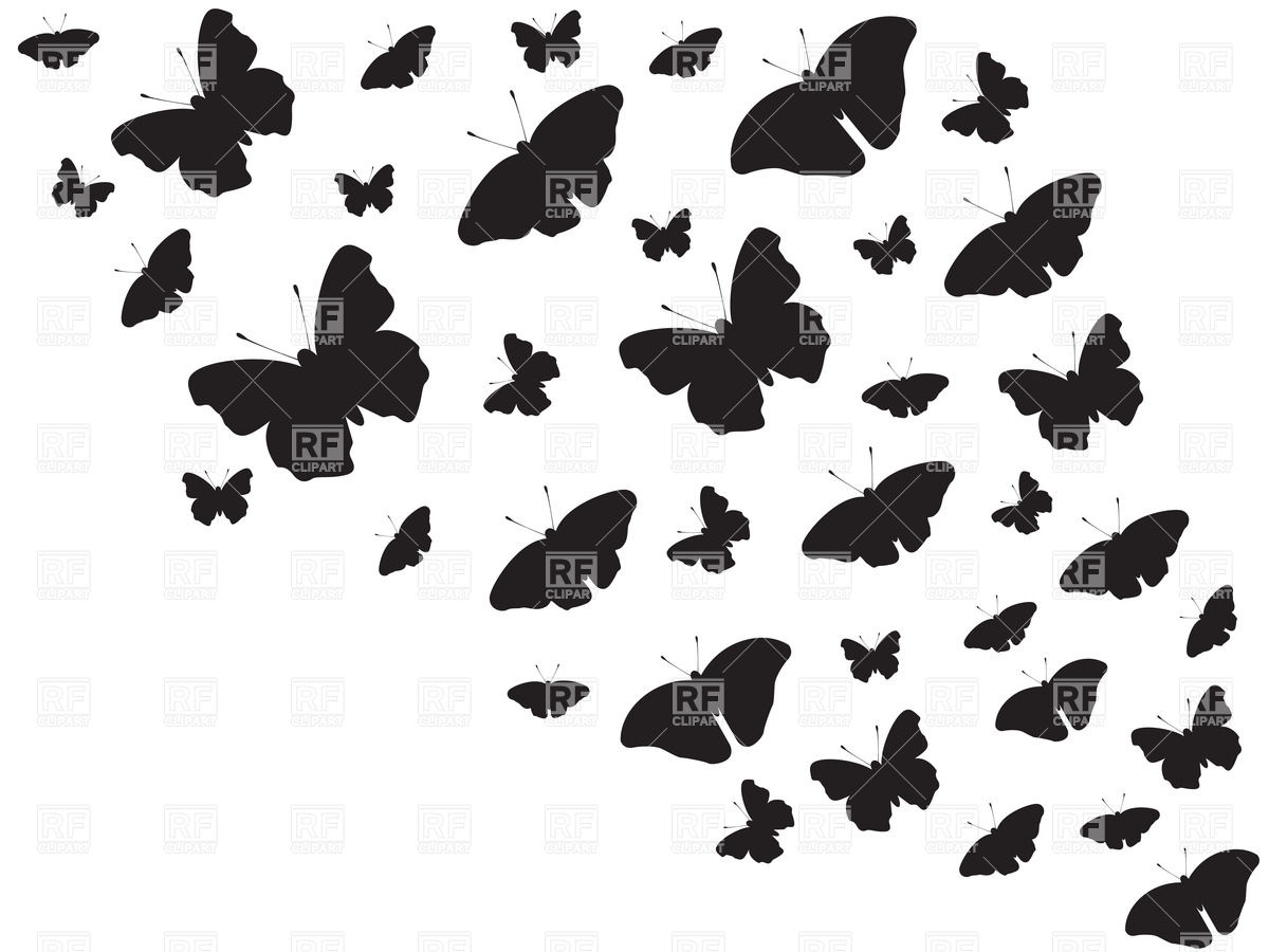 Flying Butterflies Background Vector Image Of Backgrounds 1200x900 Flying Butterflies Background Vector Image Of Backgrounds