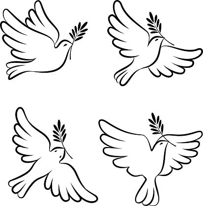 Flying Dove Vector Sketch Dove Of Stock Vectors 413x419 Flying Dove Vector Sketch Dove Of Stock Vectors
