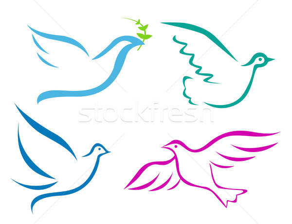 Vector Illustration Of Flying Dove Vector Illustration Edmond 600x461 Vector Illustration Of Flying Dove Vector Illustration Edmond