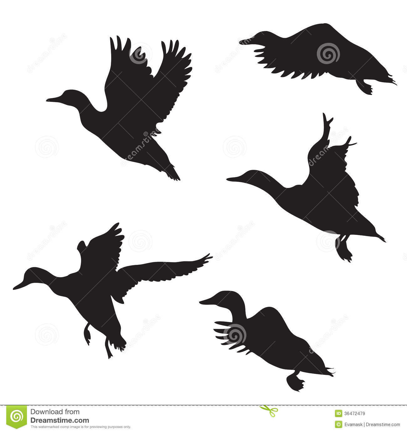 1300x1385 Huge Collection Of 'ducks Silhouette' Download More Than