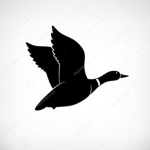 300x300 Stock Illustration Flying Duck Vector Mallard Duck Newwaysys