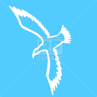 400x400 Flying Eagle Vector Image Of Plants And Animals Piekno