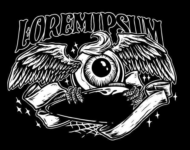 626x495 Flying Eyeball Vector Premium Download