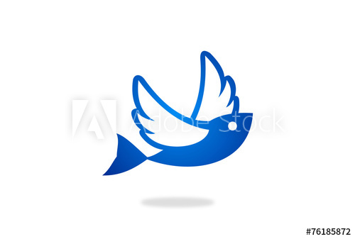 500x337 Flying Fish Vector