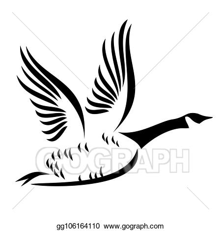 450x470 Goose Clipart Flying Geese For Free Download And Use Images