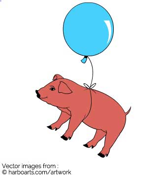 335x355 Download Flying Pig