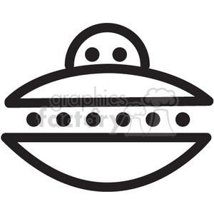 300x300 Ufo Flying Saucer Vector Icon Clipart Royalty Free Gif, Png