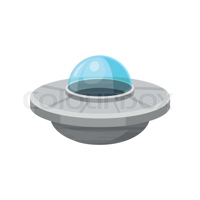 800x800 Cartoon Icon Of Alien Flying Saucer Stock Vector Colourbox