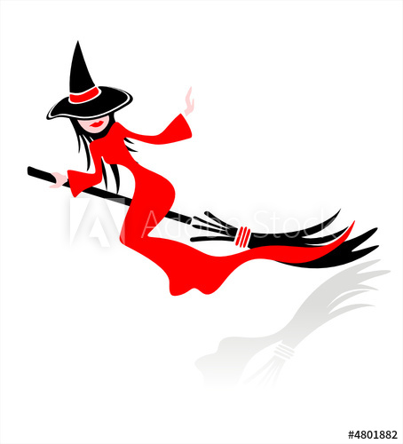 454x500 Pretty Flying Witch