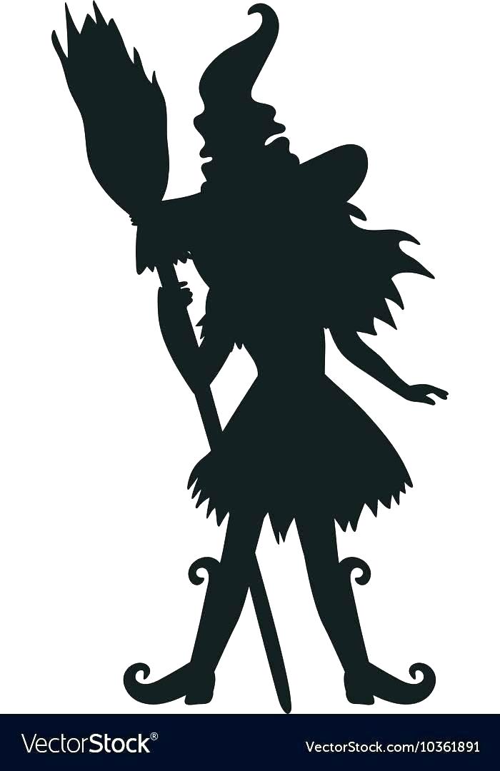 700x1080 Flying Witch Silhouette Vectors Free Vector Format Stencil