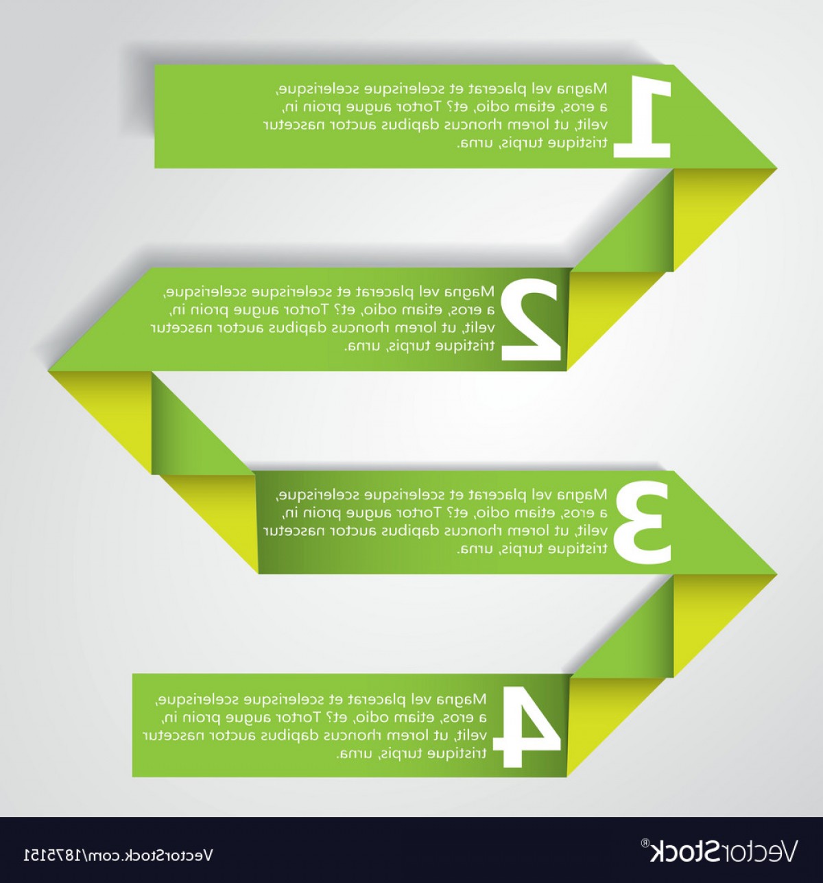 1200x1287 Green Origami Style Folded Paper Banner Background Vector Soidergi