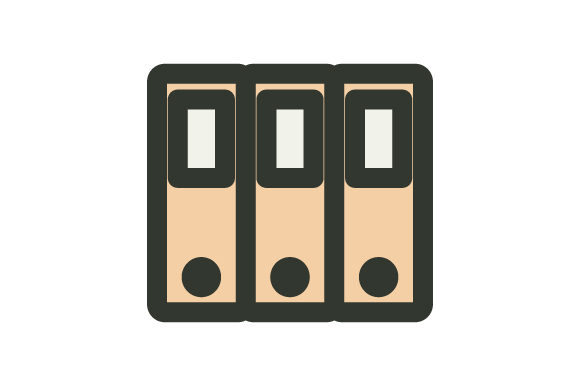 580x386 Folder Icon Vector Graphic