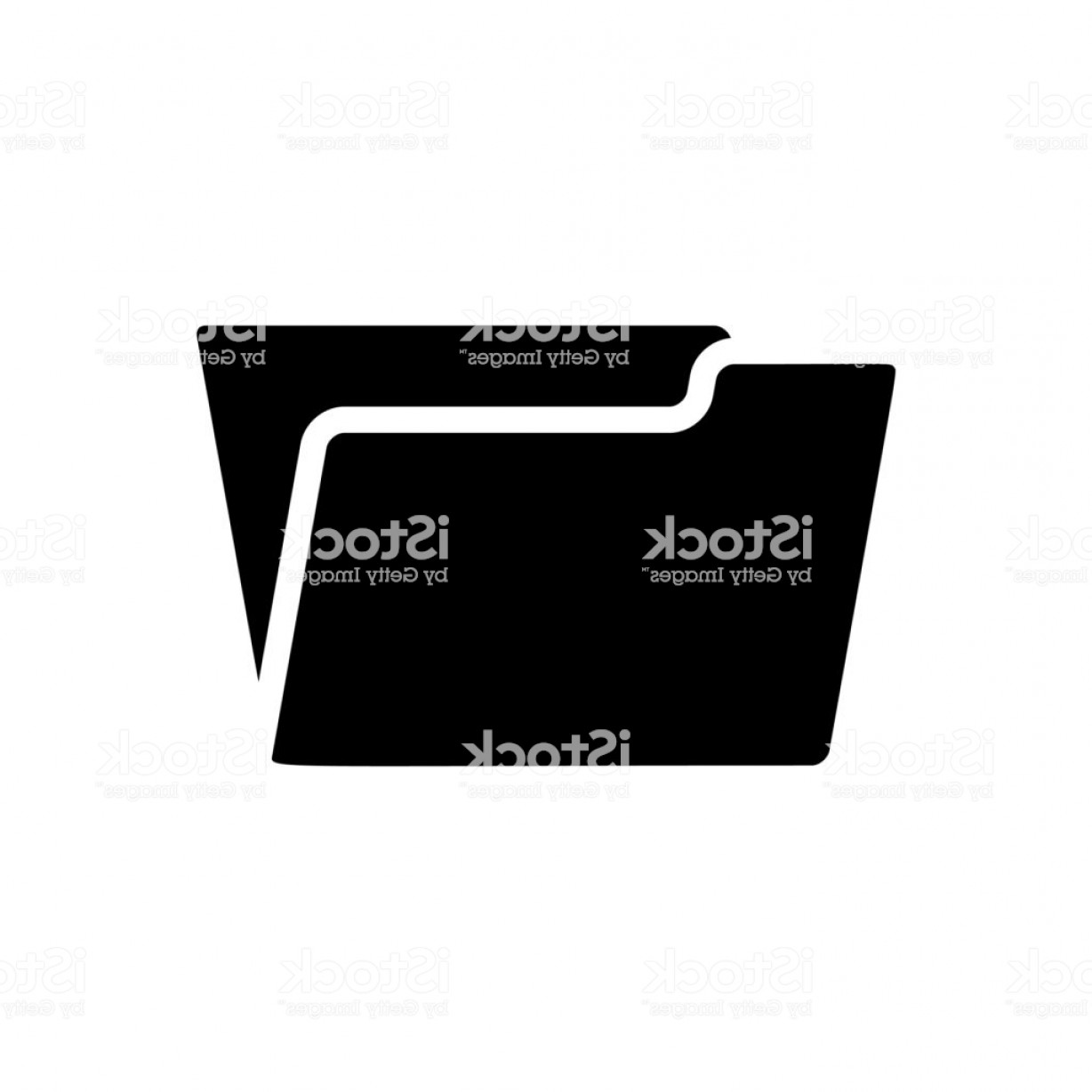 1228x1228 Black Folder Icon Vector Catchsplace