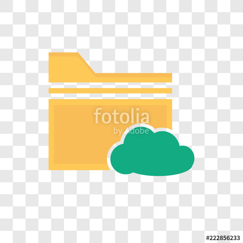 500x500 Folder Vector Icon Isolated On Transparent Background, Folder Logo