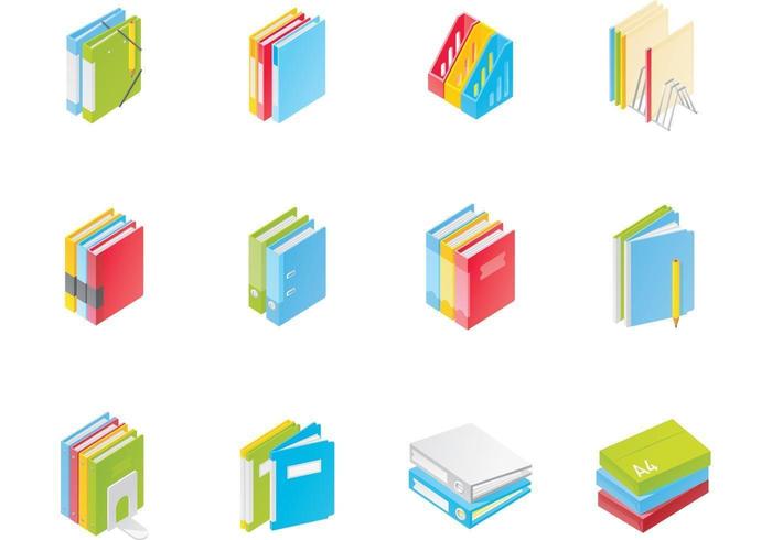 Office Folder Vector Pack 700x490 Office Folder Vector Pack