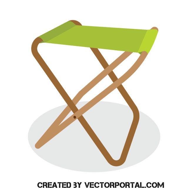 Folding Chair Vector at Vectorified.com | Collection of Folding Chair