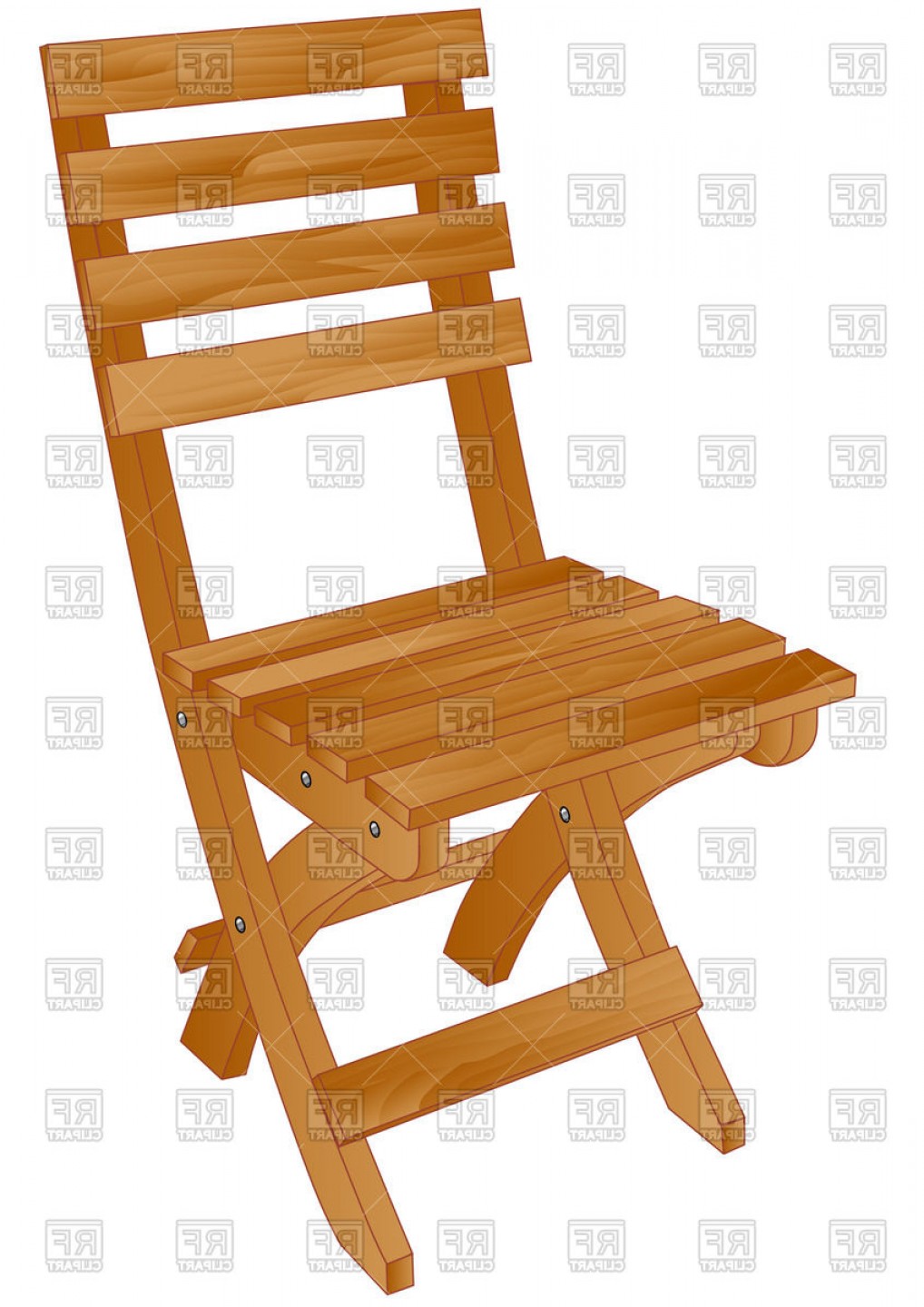 1018x1440 Vector Clip Art Of A Chair Catamart