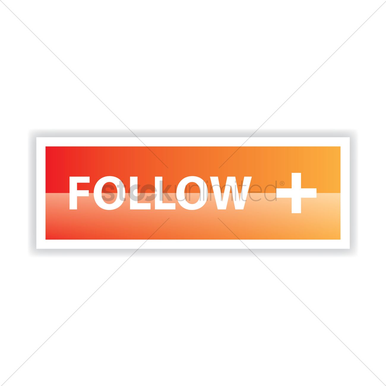 1300x1300 Follow Icon Vector Image