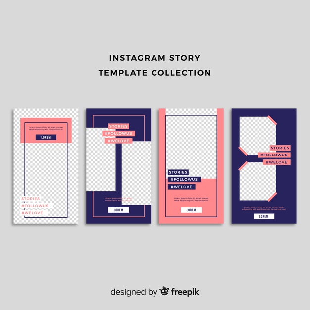 626x626 Instagram Stories Template Vector Free Download