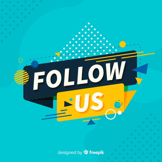 Follow Us Vector at Vectorified.com | Collection of Follow Us Vector ...