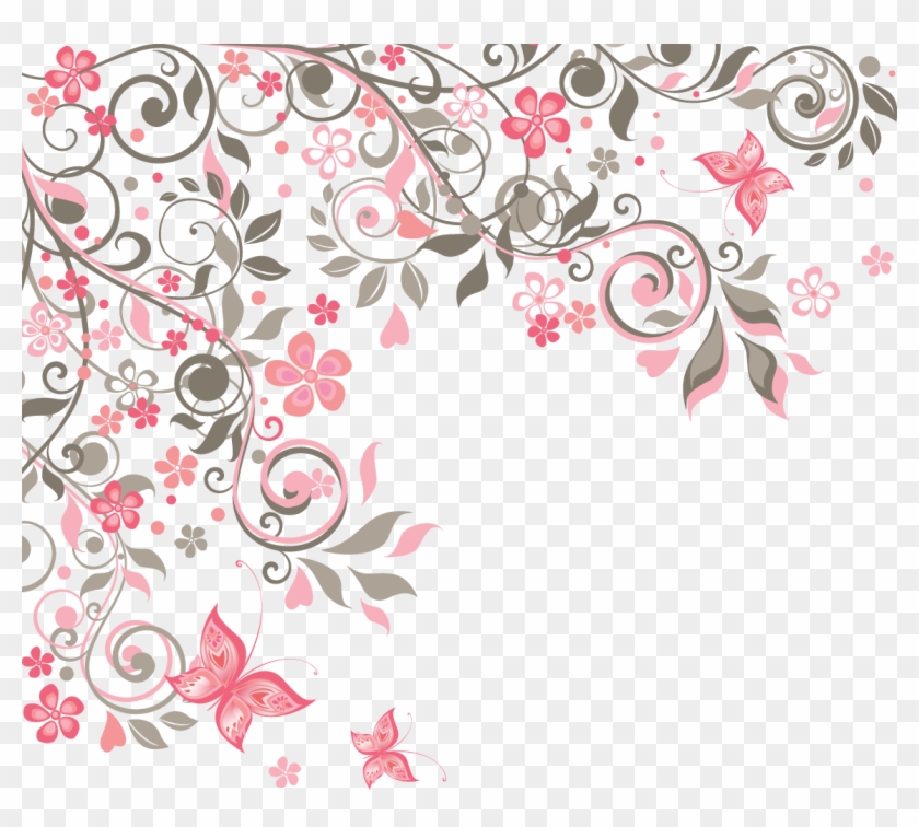 840x756 Free Download Butterfly Flower Euclidean Floral