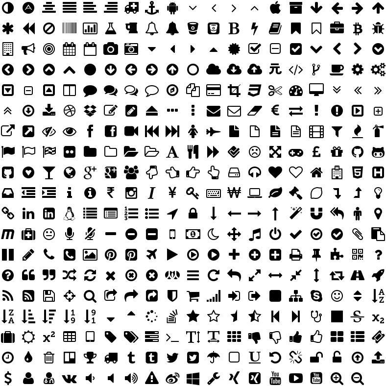 Font Awesome Icons Vector Fonts, Vector Icons, Mockup 788x788 Font Awesome Icons Vector Fonts, Vector Icons, Mockup