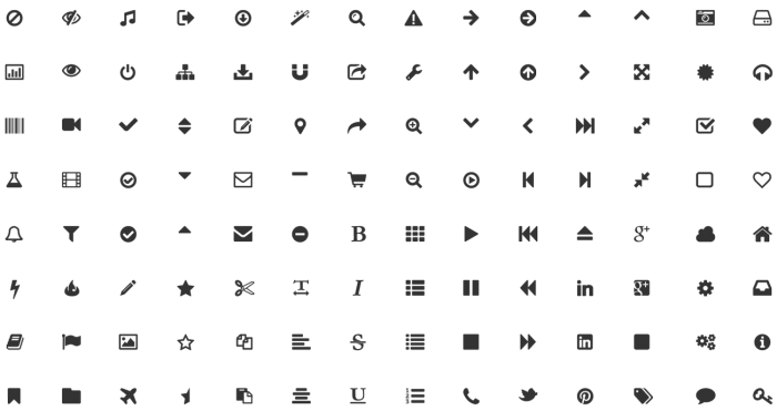Font Awesome Png Icons Vector, Clipart 700x371 Font Awesome Png Icons Vector, Clipart