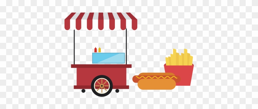 Food Cart Vector