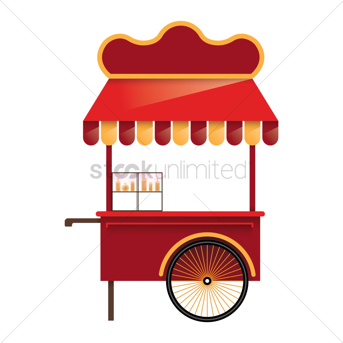 Food Cart Vector at Vectorified.com | Collection of Food Cart Vector