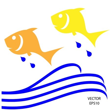450x450 Food Chain, A Small Fish Is Food For Big Fish,metaphorical,vector