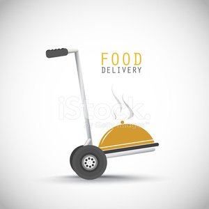 300x300 Courier Food Delivery Vector Stock Vectors